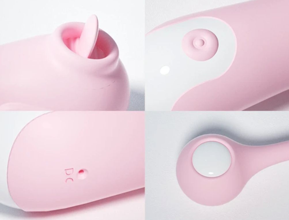 Vibrador Estimulador De Clitoris Y Simulador De Lengua De Lujo Lilo Perrito